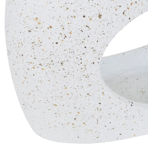 Table basse Narlon 80x33x40cm blanc