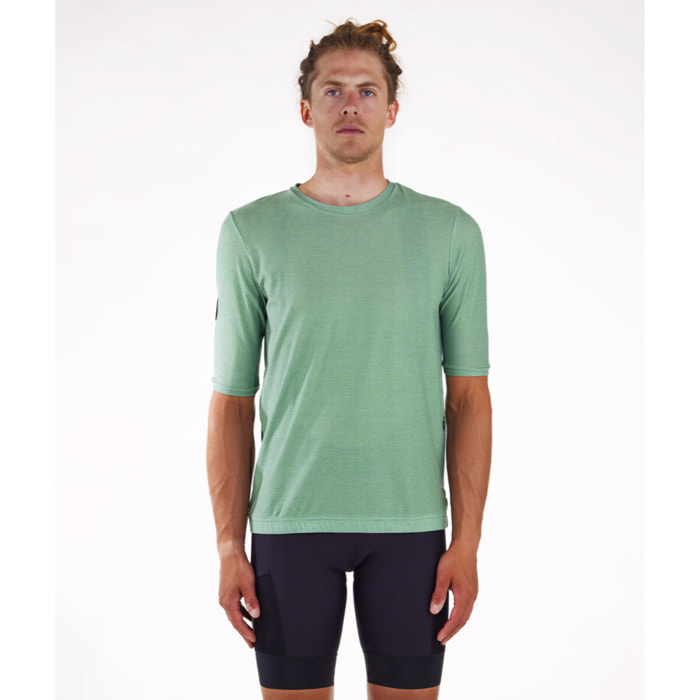 Stone Delta - Tech T-Shirt - Verde Militare - Uomo
