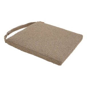 Galette de chaise Solfia 40x40cm café