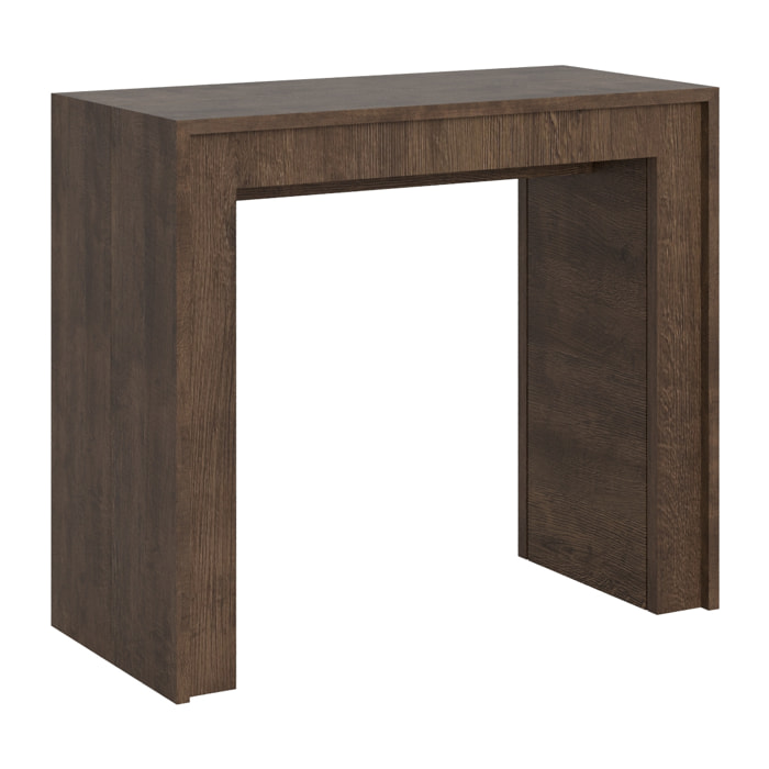 Console extensible 90x42/198 cm Mia Small Noyer