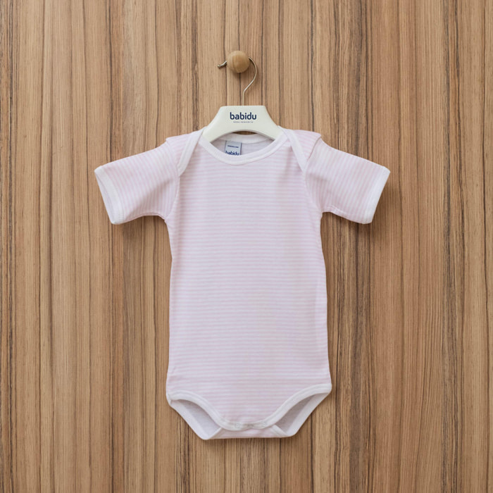 Body Cuello Americano Sailor Rosa