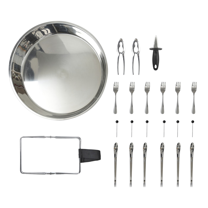 Plateau De Service Fruit De Mer 22 Accessoires
