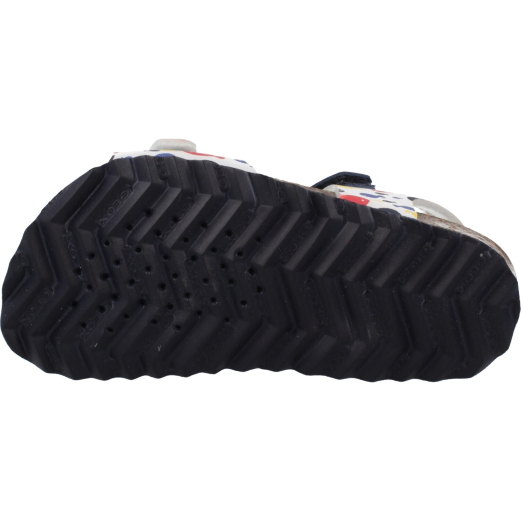 Sandalias Niño de la marca GEOX  modelo B SANDAL CHALKI BOY BLANCO