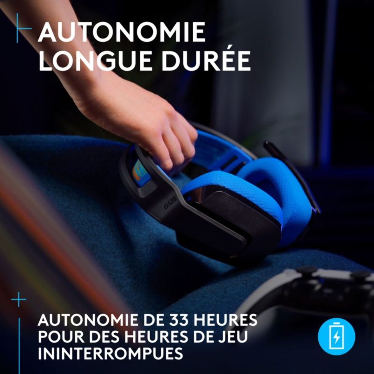 Casque gamer LOGITECH G535 Lightspeed