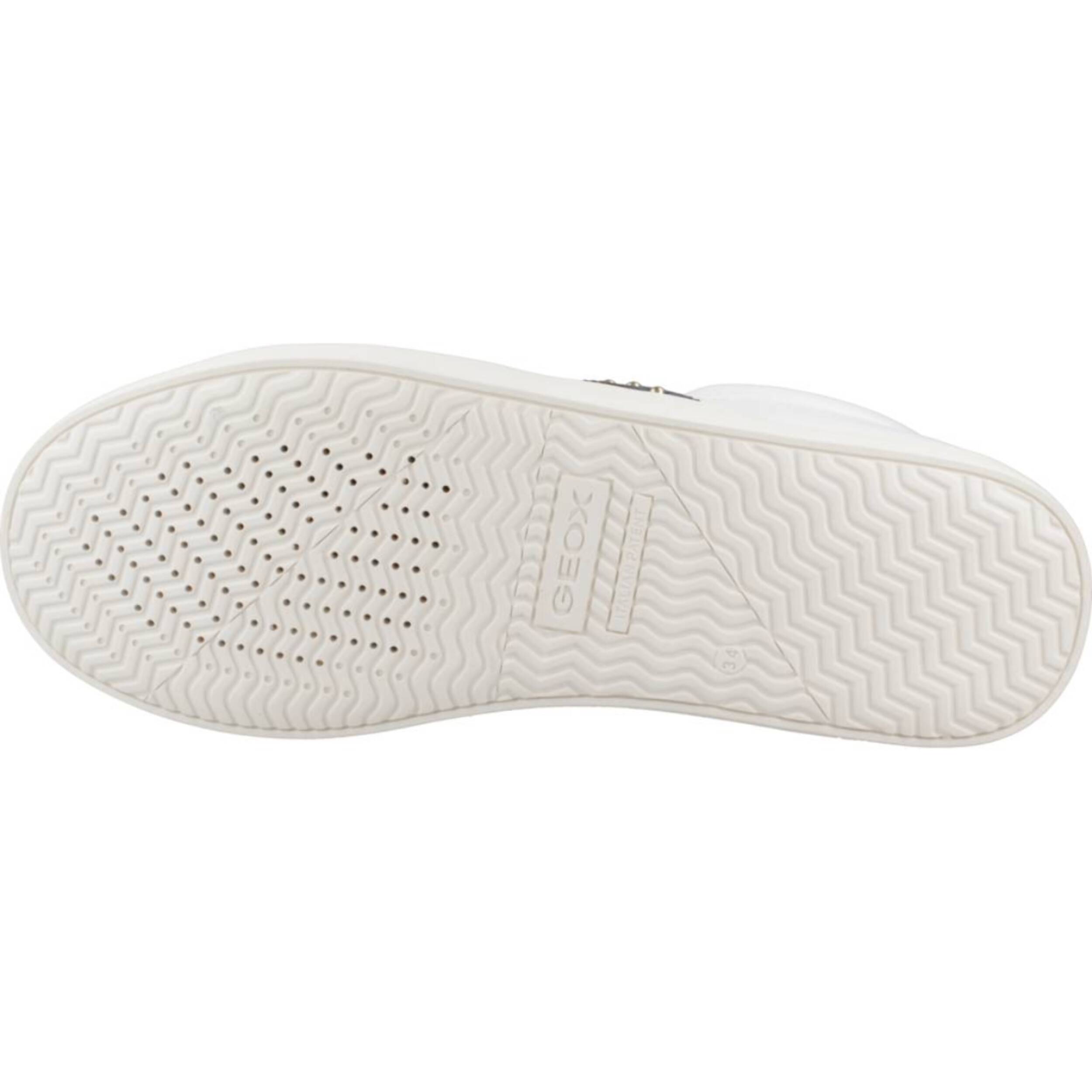 Zapatillas Niña de la marca GEOX  modelo J KATHE GIRL BLANCO