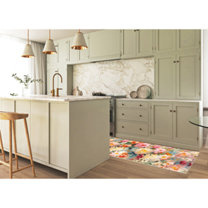 Tappeto Passatoia Cucina Con Retro Antiscivolo Antisfilo Linea Futura Giverny