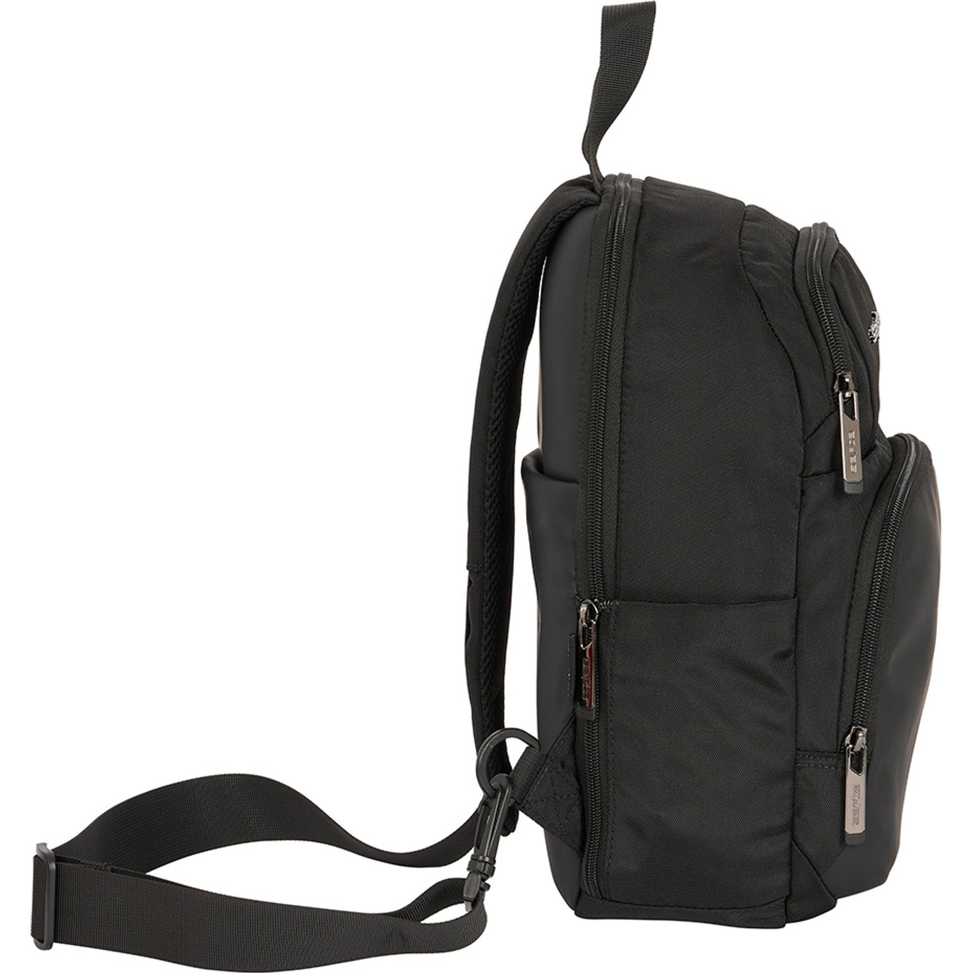 Mini mochila 1 hombrera tablet 11+usb safta business "black"