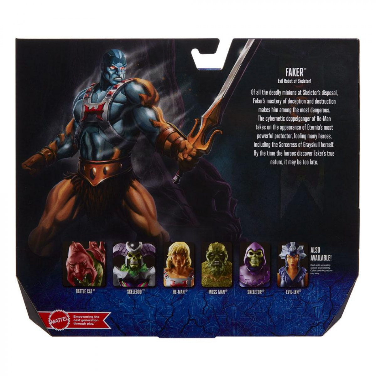 Masters Of The Universe: Revelation Masterverse Action Figura 2021 Faker 18 Cm Mattel