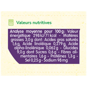 9 Assiettes Fondue de Poireaux et Pommes de terre - Bledina Bledichef - Dès 15 mois