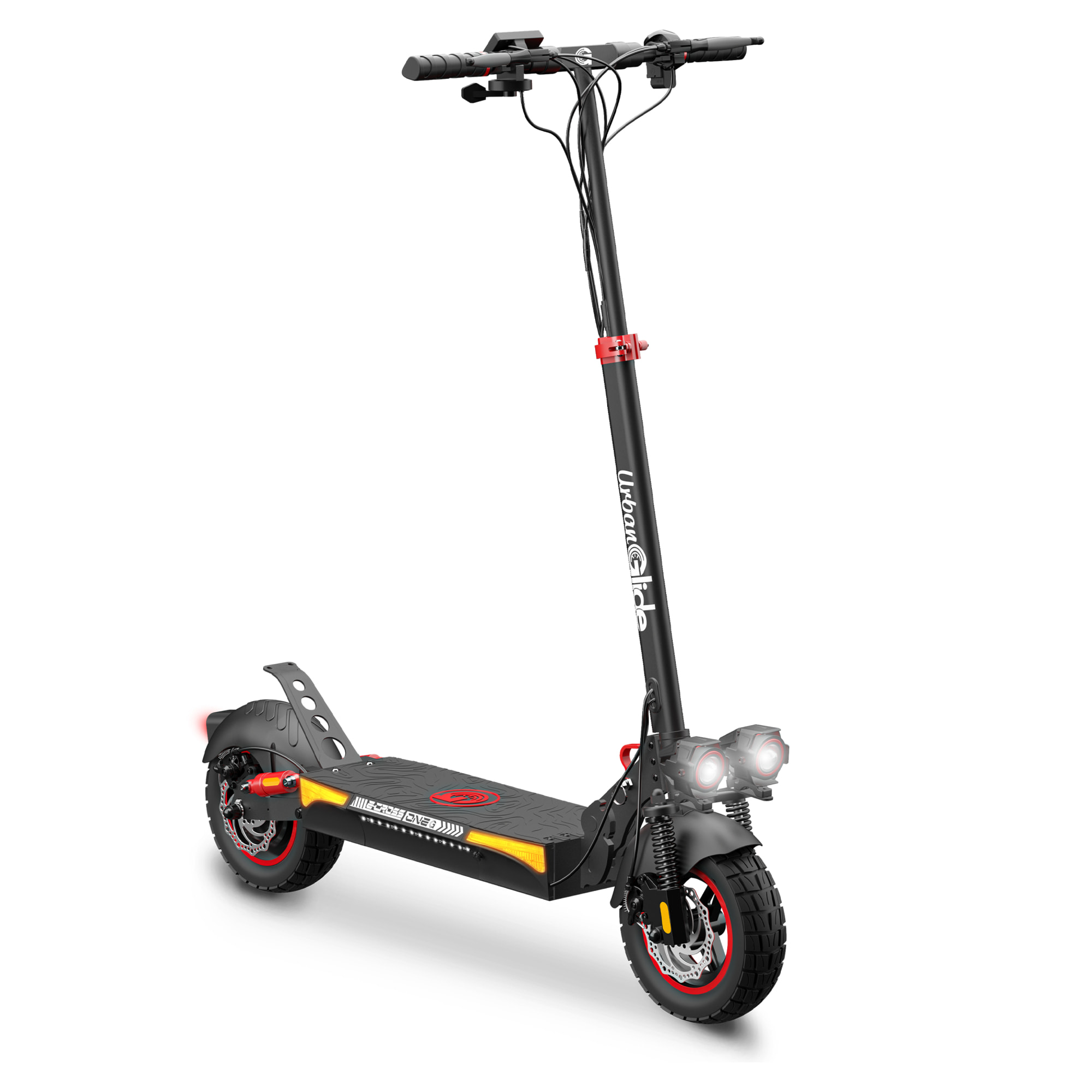 Trottinette Électrique ECROSS – 800W, 25 km/h, Autonomie 50 km, Pneu tout terrain 10" - 23Kg