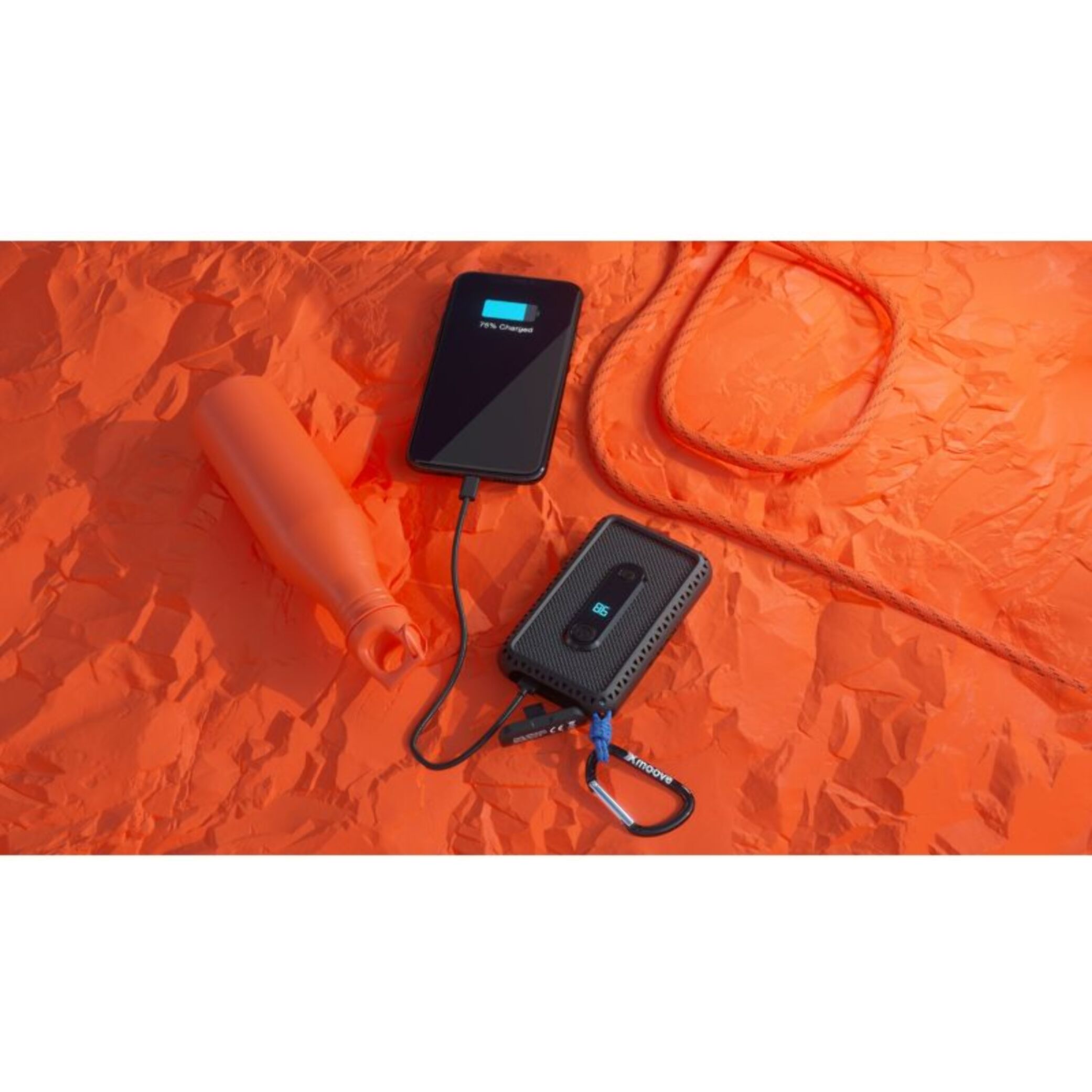 Batterie externe XMOOVE 10000 mAh USBx2