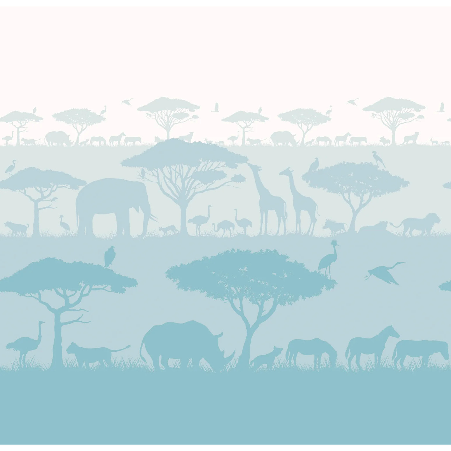 Papier peint panoramique Savane