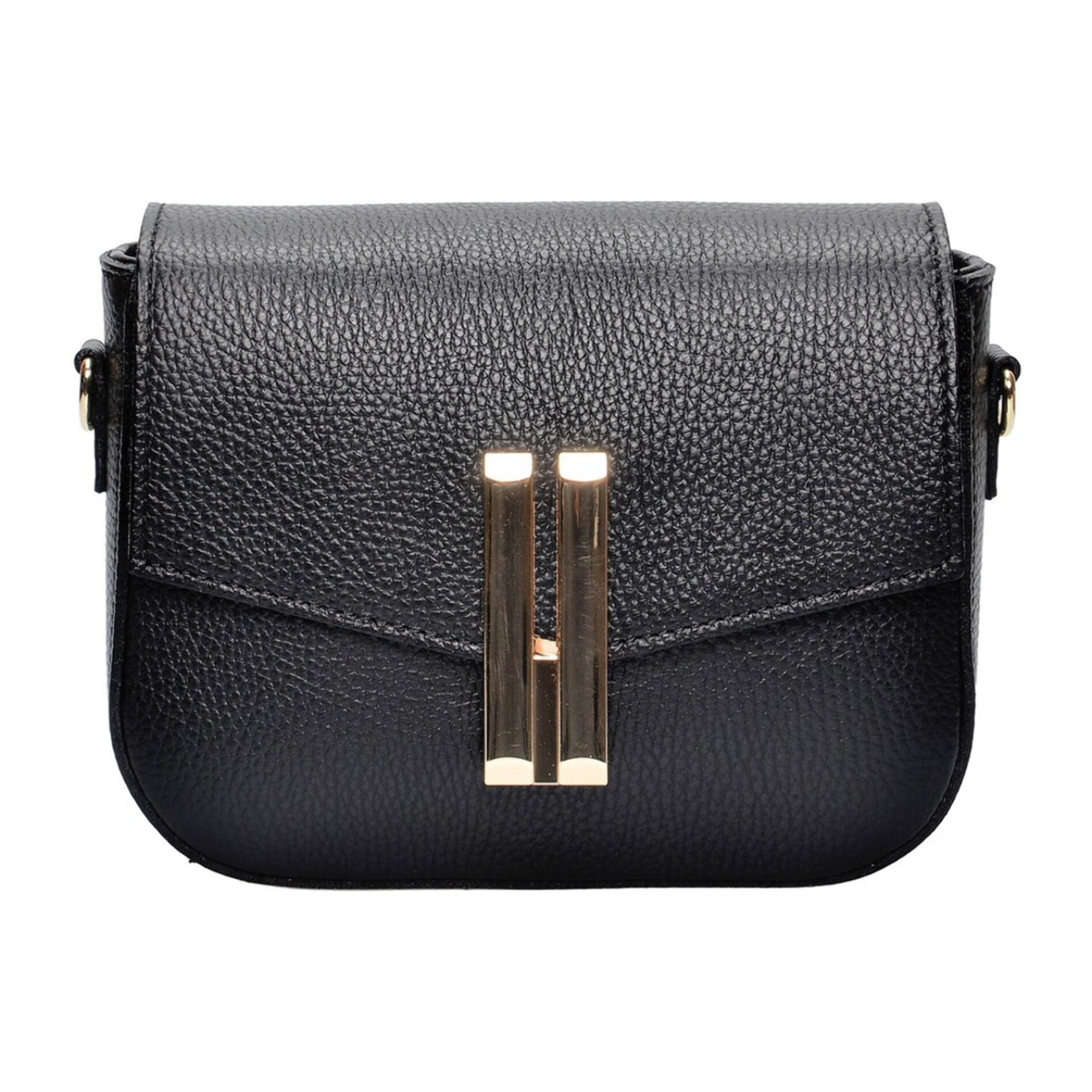 Borsa a spalla Anna Luchini Nero