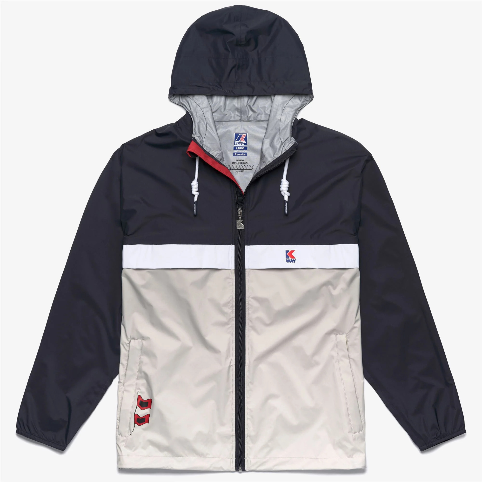 Giacche Sebago Uomo Donna Blu K5131QW CLAUDE 1975 HURRICANE