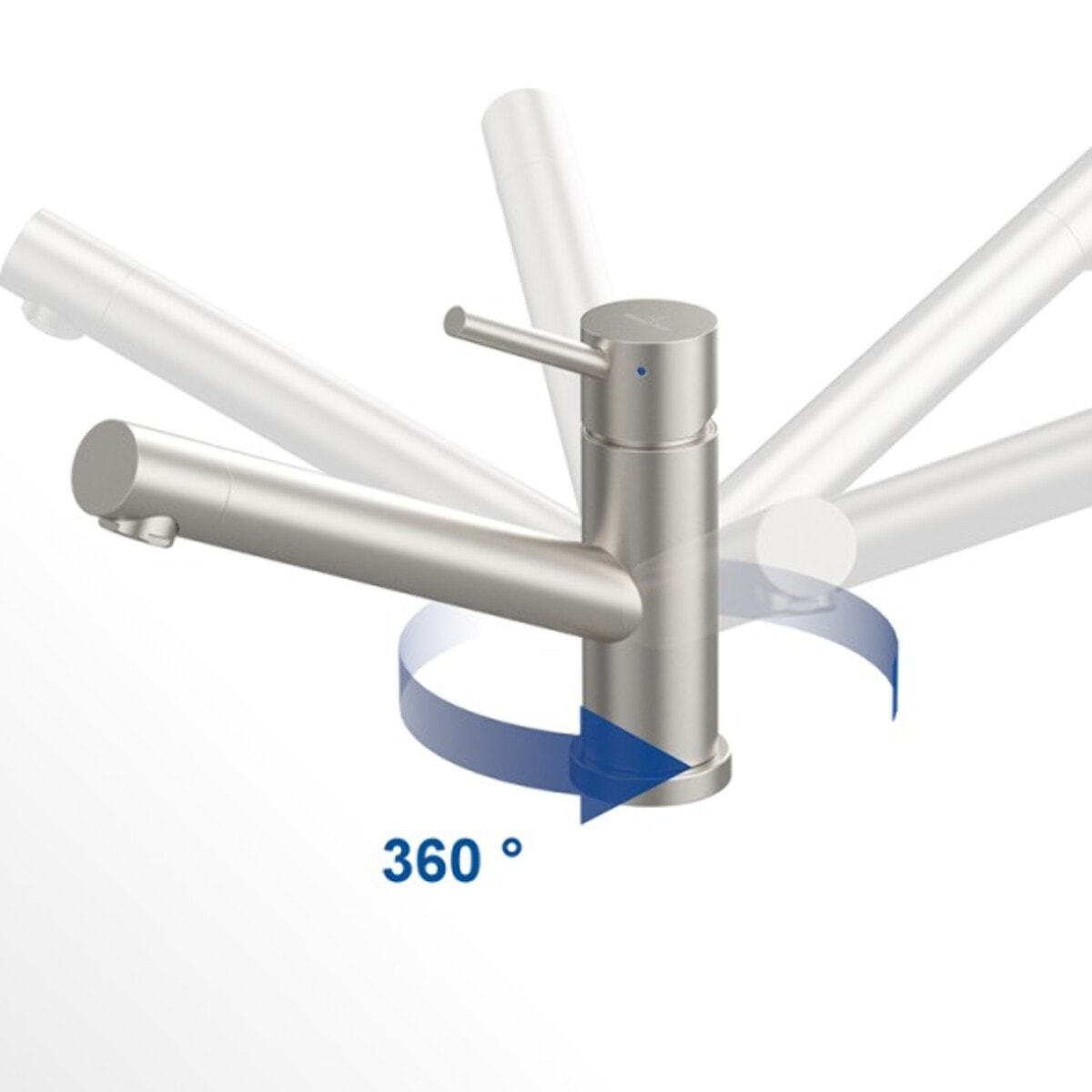 Robinet cuisine rabattable VILLEROY ET BOCH Como Window