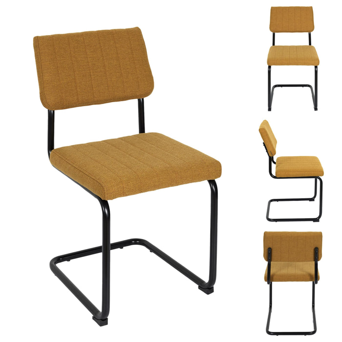 CHAISE ALBAN MOUTARDE