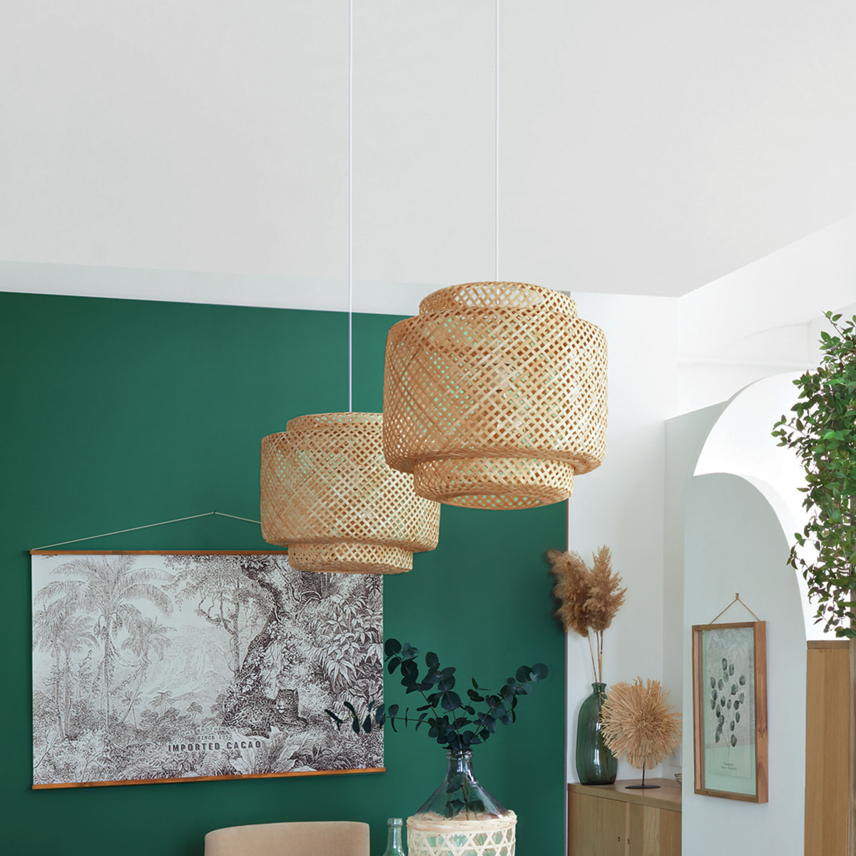 Suspension "Liby" - bambou D40 cm