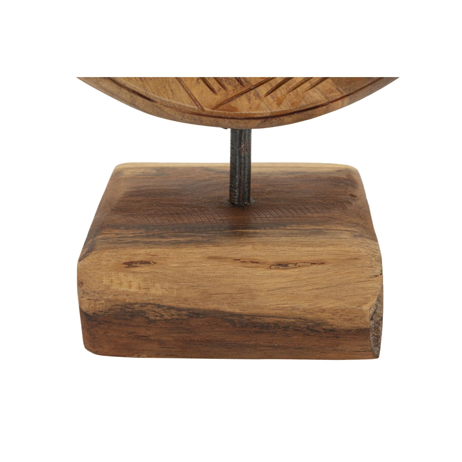 SCULTURA DORAT IN TEAK RIC. CM 20X10X28 (PEZZI UNICI - NON RIP. IN SERIE)