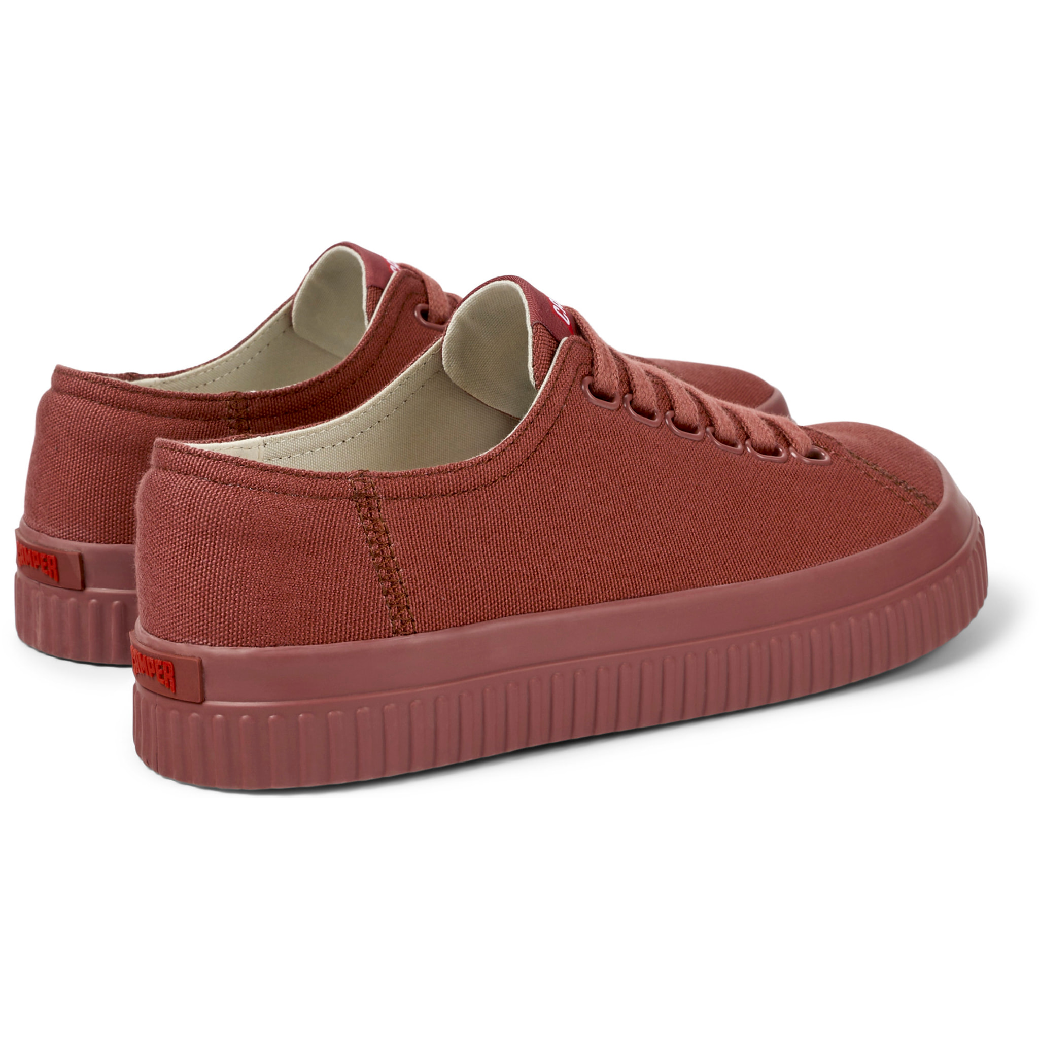 Zapatillas - CAMPER Peu Roda - Rojo - Textil técnico (poliéster reciclado)