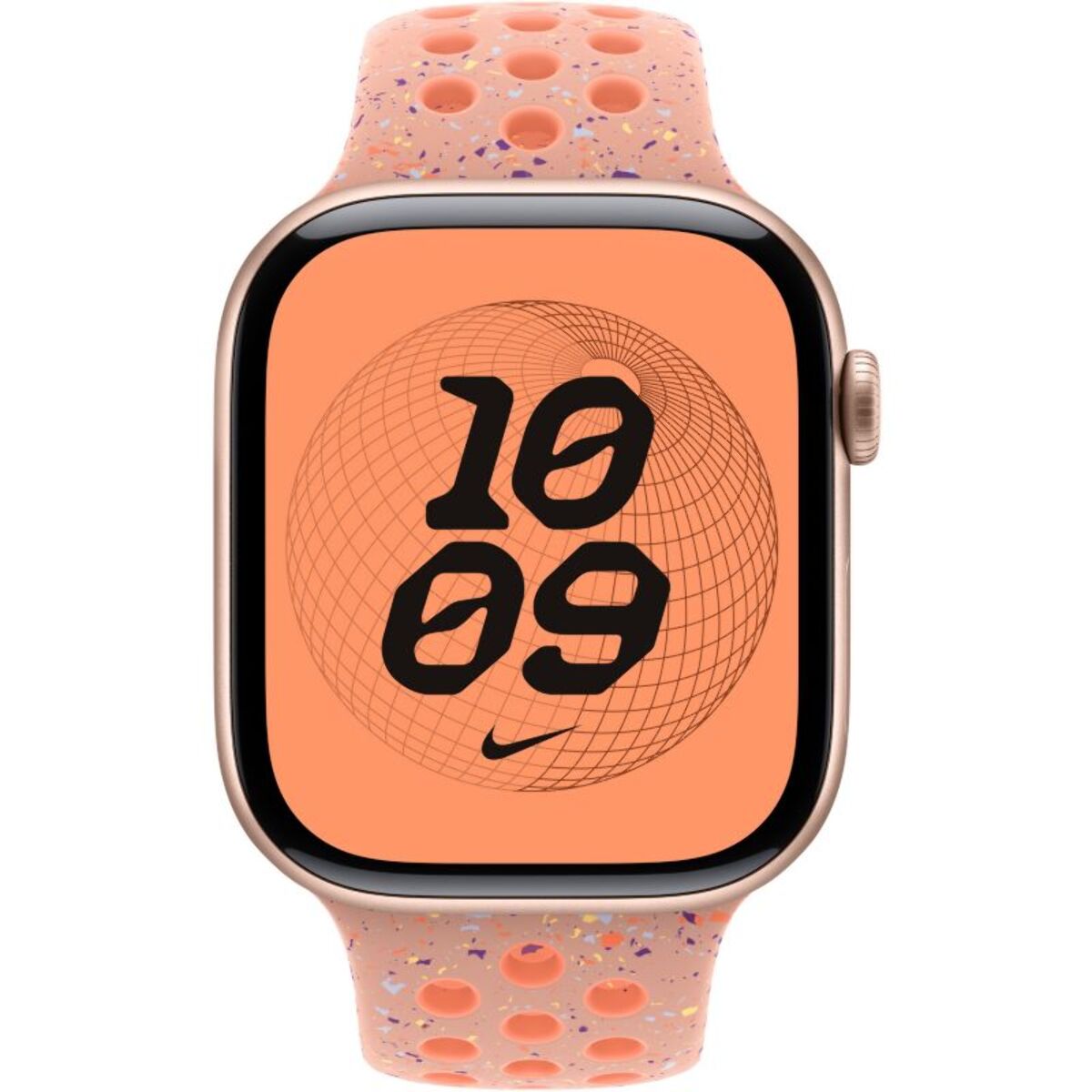 Bracelet APPLE 46 mm S/M Sport Nike Rose Alpenglow