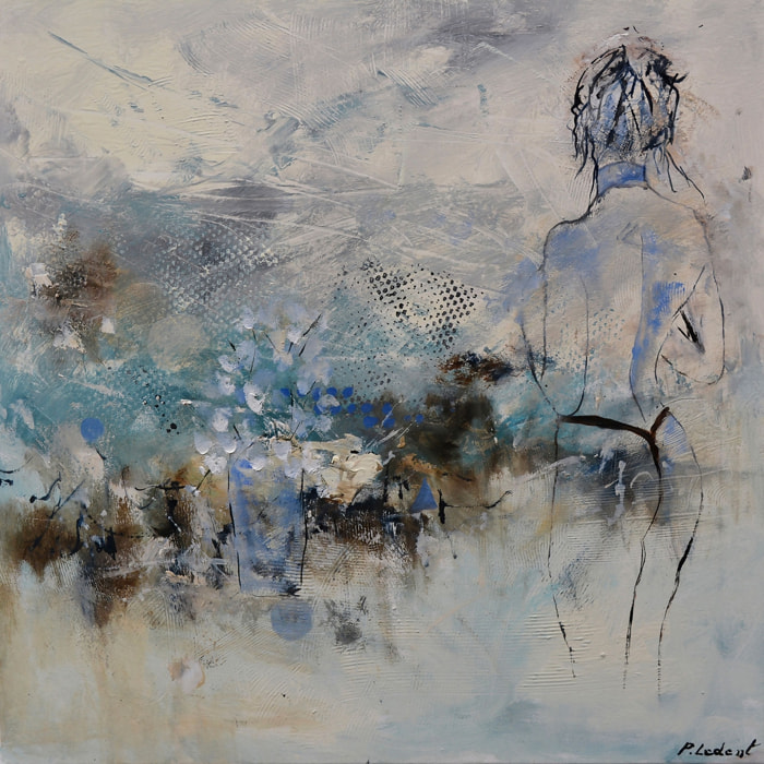 Tableau nue de dos Toile imprimée