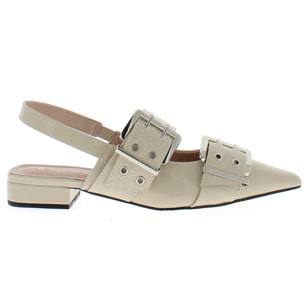 Marina Galanti Scarpe Donna Sandals Ballet Flat Slingback MG 1A152 Beige