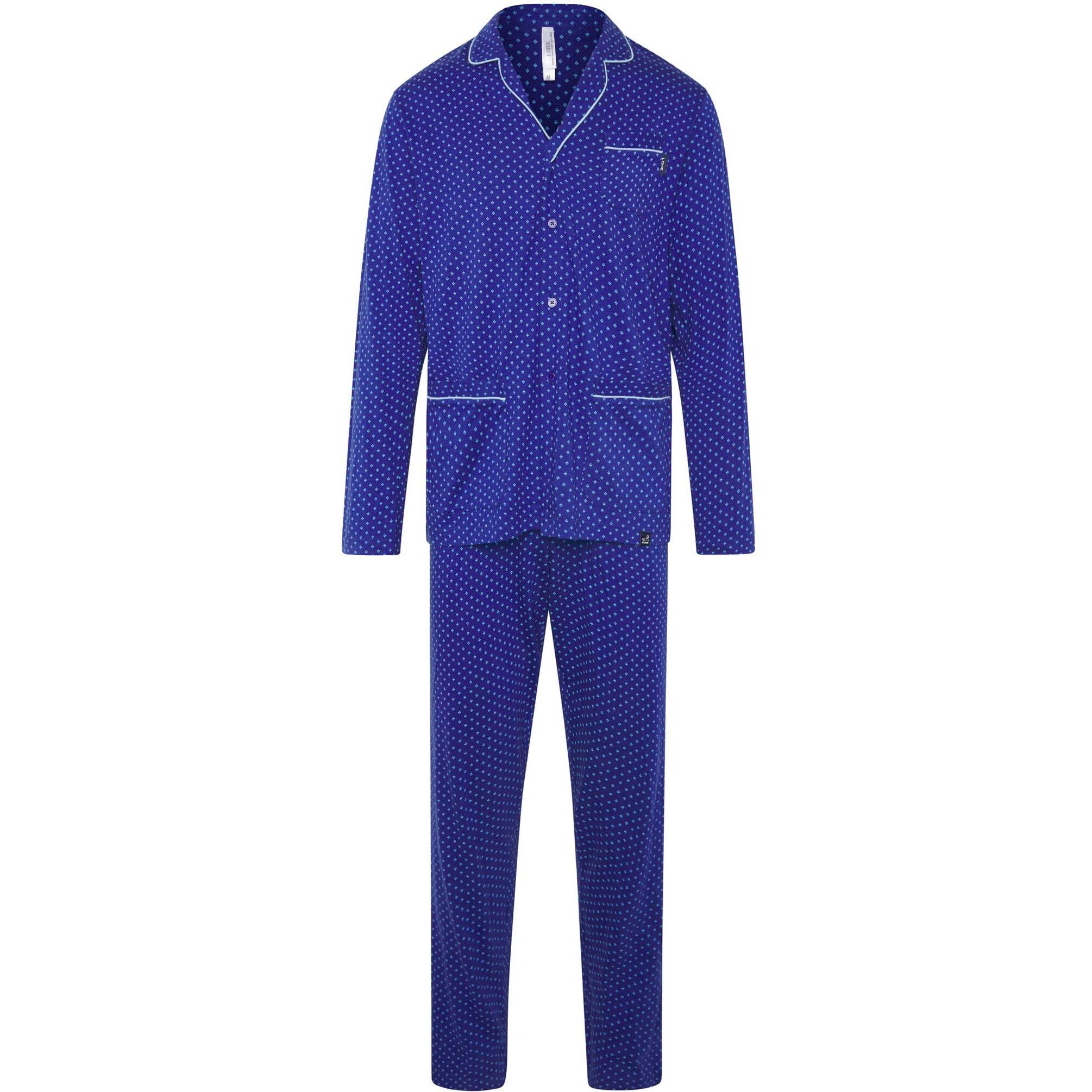 Pijama hombre corbatero abierto