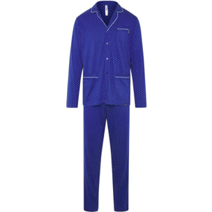 Pijama hombre corbatero abierto