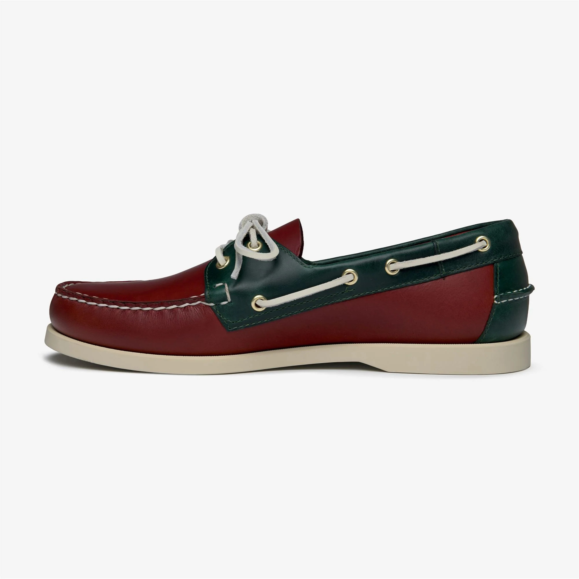 Sebago - Docksides Uomo Rosso - Docksides Portland Waxed
