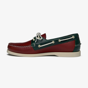 Sebago - Docksides Uomo Rosso - Docksides Portland Waxed