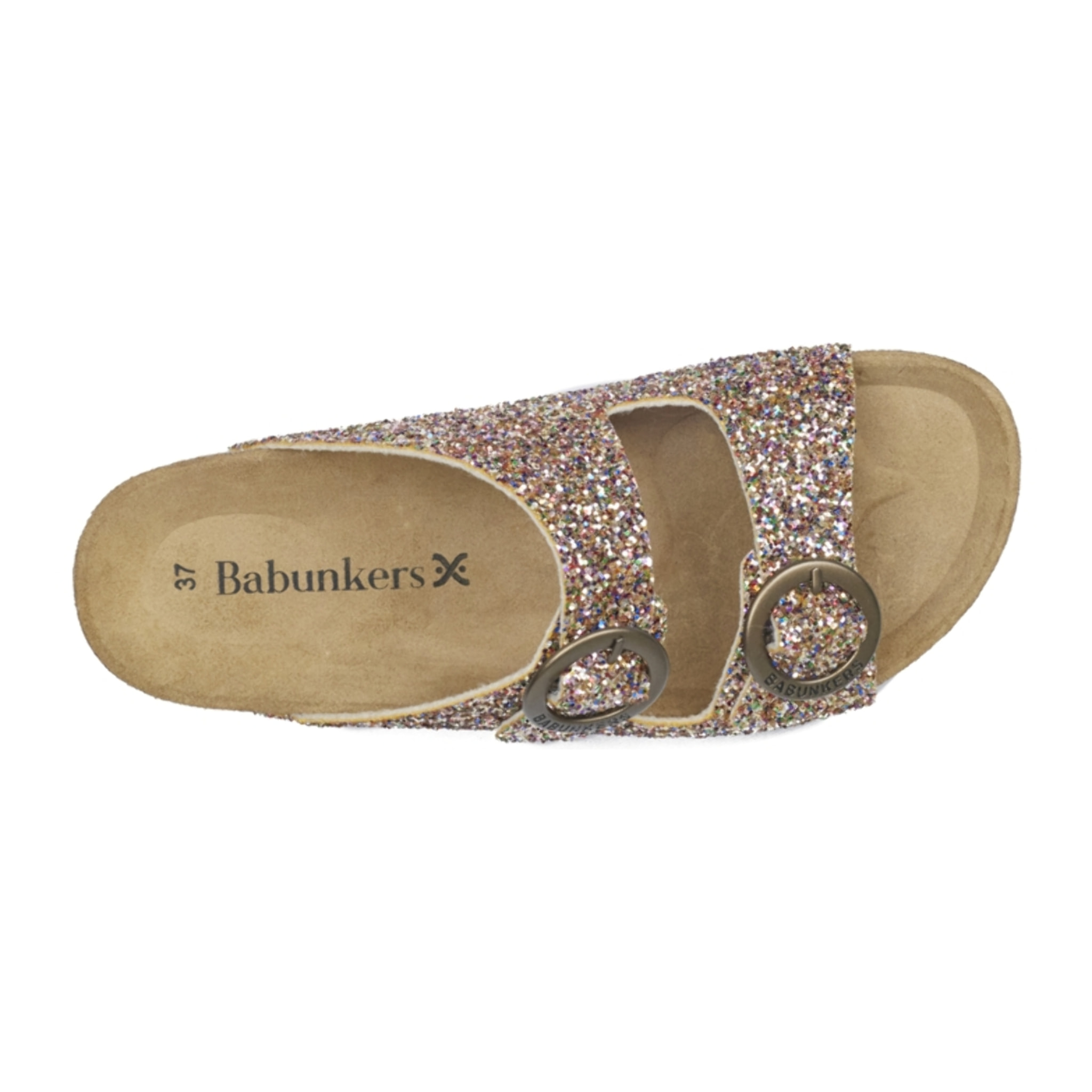 SANDALO BARCELONA BABUNKERS DORATO