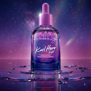 Kurl Hero Night - Sérum de Nuit Booster de Collagène et Densifiant 50ml