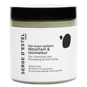 Cheveux Gras - Soin Lavant Détoxifiant et Volumateur pour Cheveux Gras