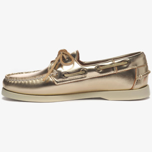 Sebago - Docksides Donna Oro - Docksides Portland Met Woman
