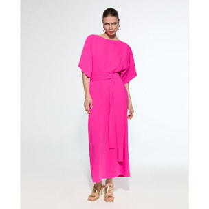 Abito Lungo Fucsia