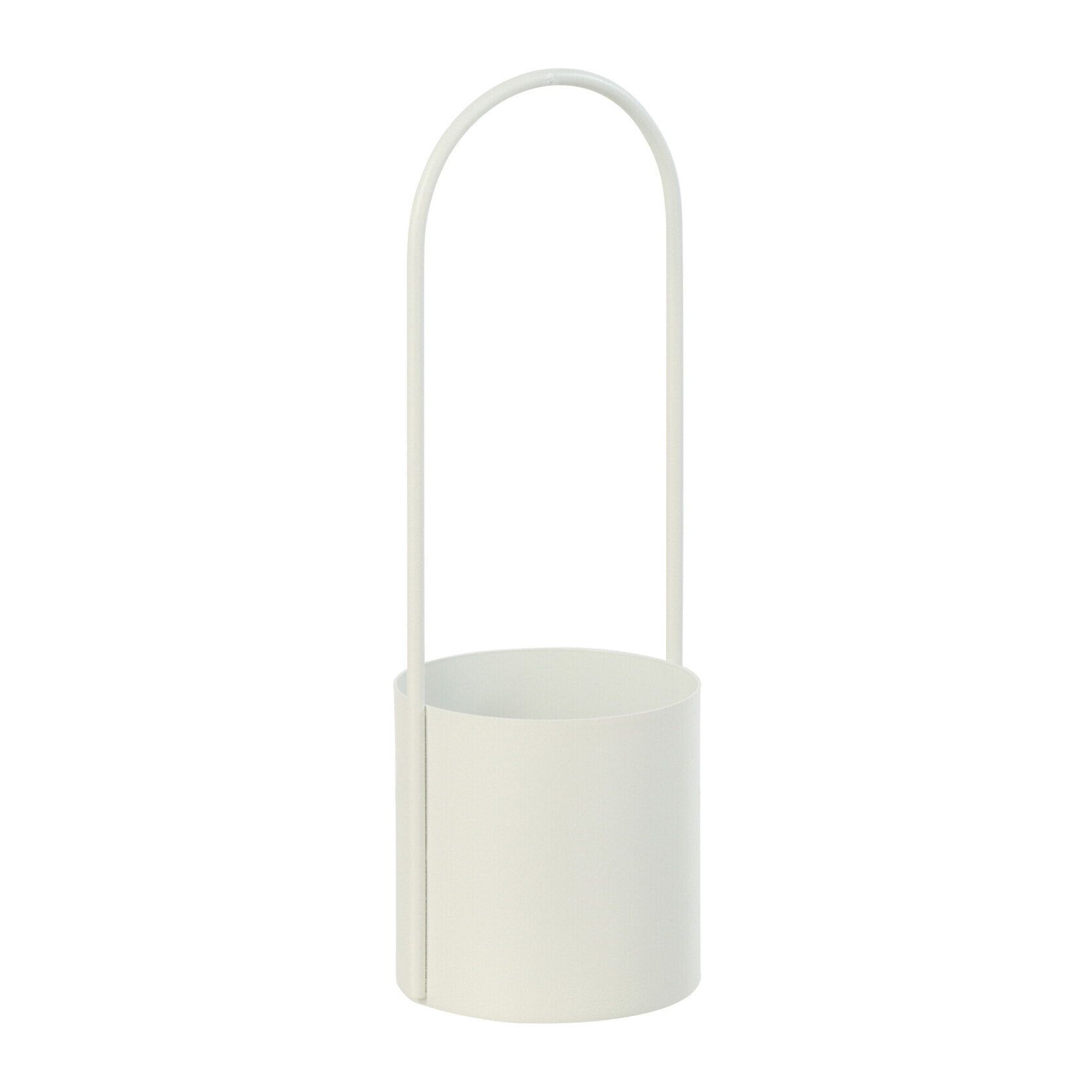 J-Line Cache-pot - métal - blanc - small