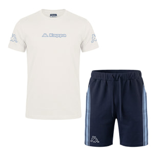 Completo Corto Uomo KAPPA Cotone Jersey