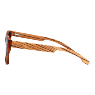 Gafas de Sol Feler 1601P-2 Polarizadas de Madera Unisex 52 mm