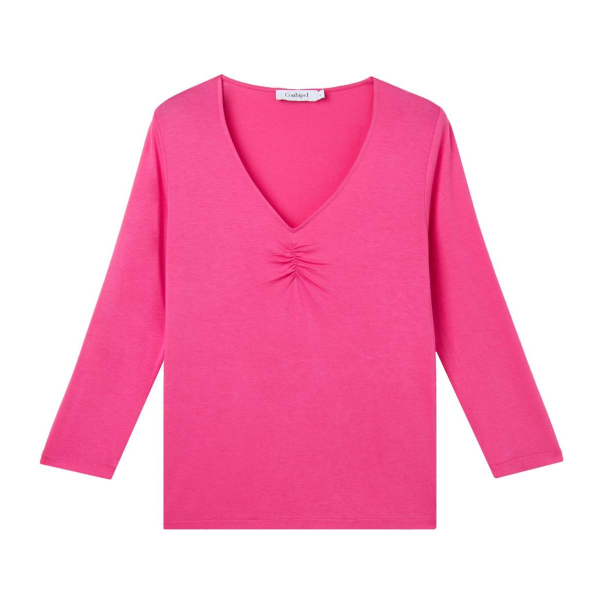 CONBIPEL T-SHIRT FUCSIA CHIARO