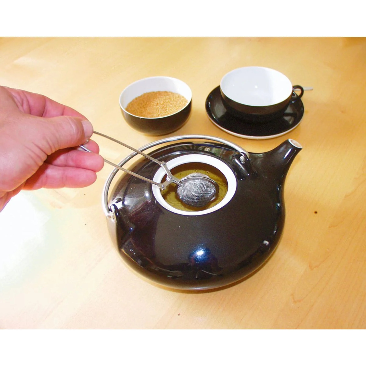 Set de 2 ustensiles de cuisine boule à thé inox Fackelmann Petit déjeuner