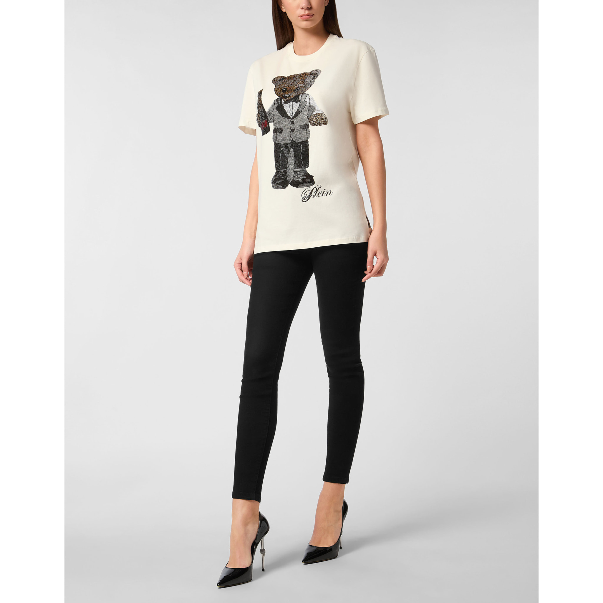 PHILIPP PLEIN T-Shirt Man Fit TEDDY