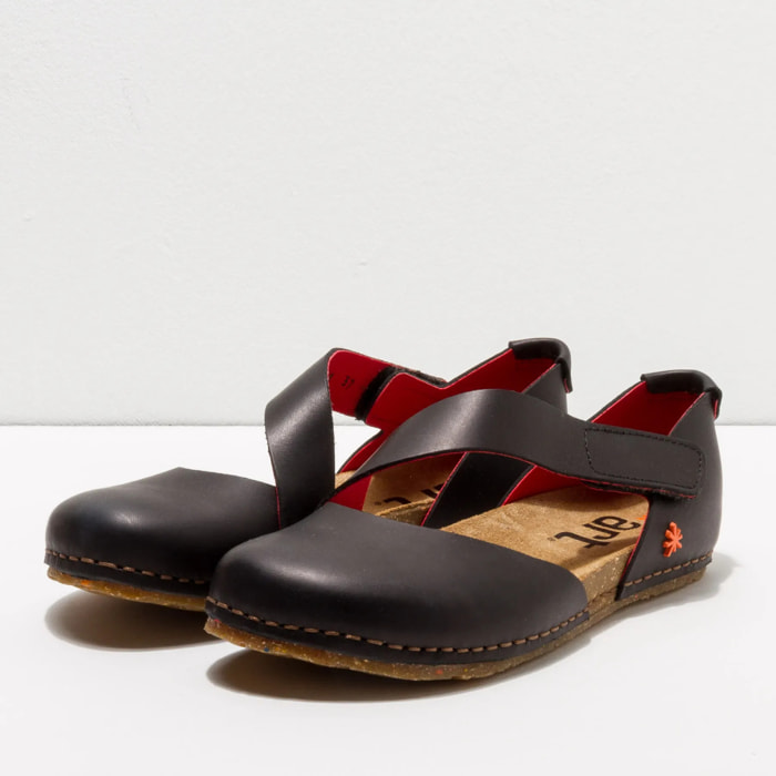 Sandalias 0384 CARTAGO BLACK/ CRETA color Black