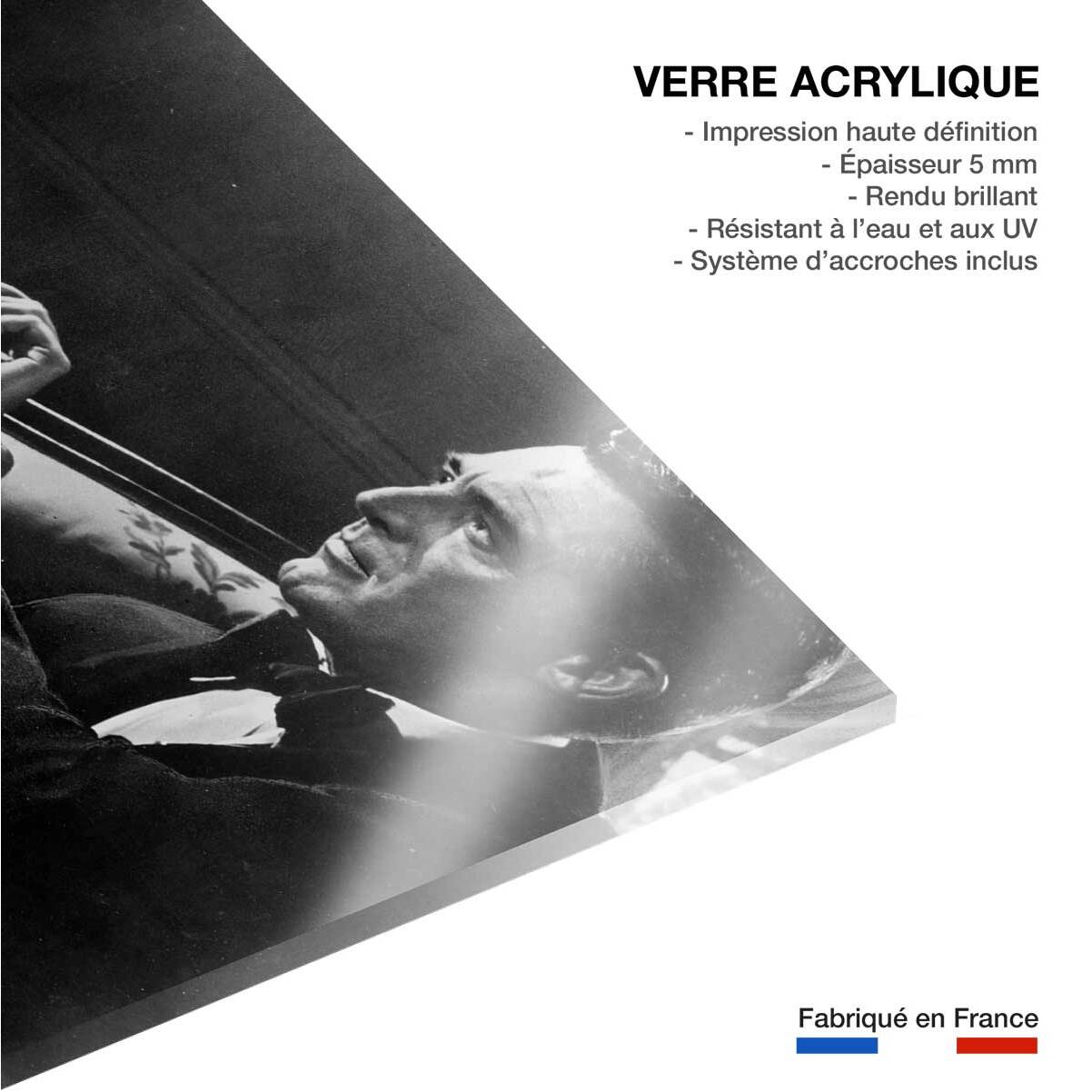 Tableau connu- Cary Grant et Grace Kelly Tableau plexiglas