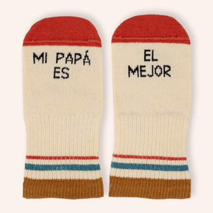 Calcetines mini "Mi papá es el mejor talla 31-34