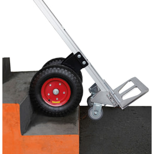 Diable aluminium STOCKMAN 250 kg - Roues tout-terrain - ST250R