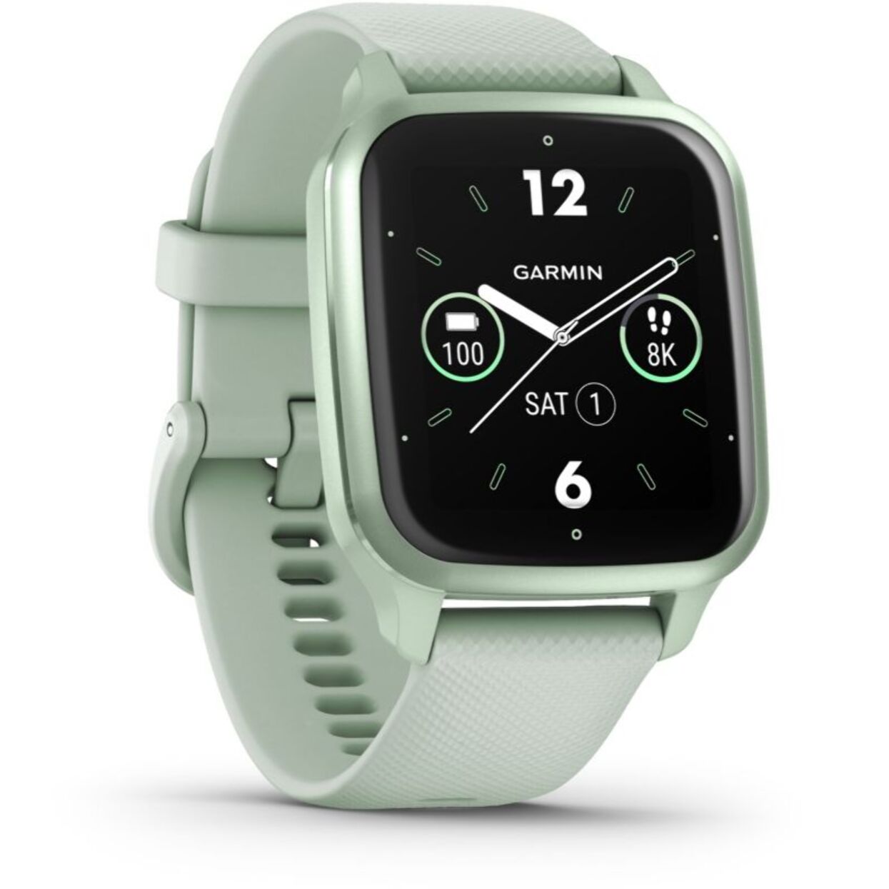 Montre sport GARMIN Venu Sq 2 Metallic Mint