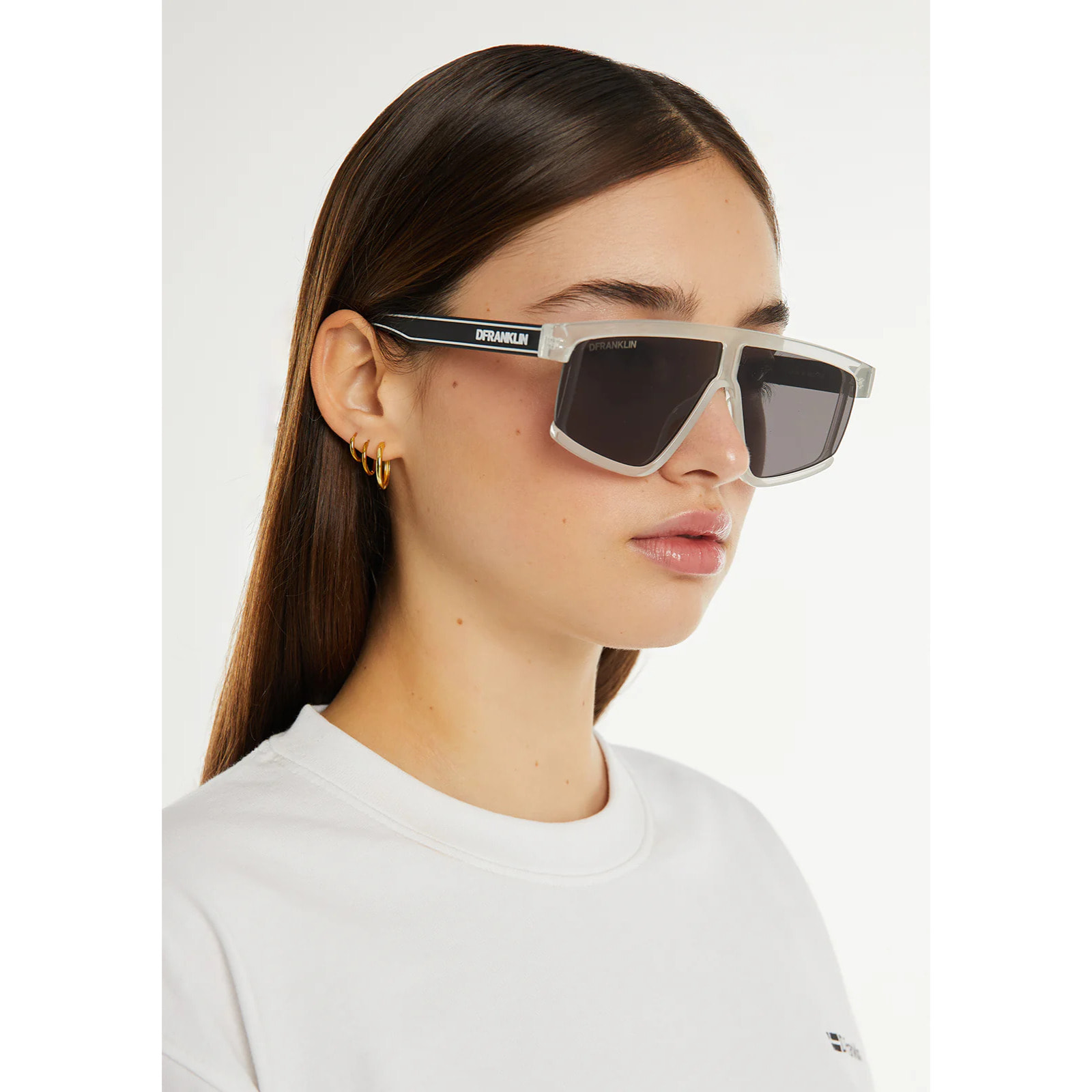 Gafas De Sol D. Franklin Alpha Milky Crystal  Matt