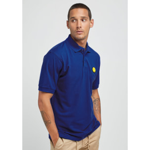 Polo Smiley Royal en Azul D.Franklin