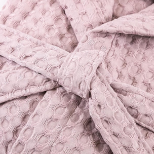 INTRECCI HOME Accappatoio Uomo e Donna, in Morbido Cotone 300 g, , Morbidezza Extra, Avvolgente, con Cappuccio e Tasche, Elegante e Confortevole,