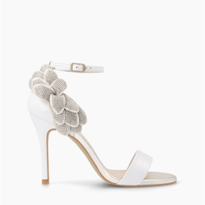 SANDALIAS DE NOVIA BLANCAS YINAR